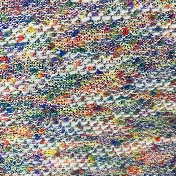 KUT from the Kloth Multi Colour Knit Pullover V Neck Sweater Small - Picture 6 of 11